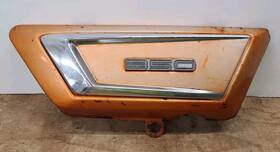 278-21721-00-34 Yamaha 1970-72 R5 Rd350 Right Side Cover Panel Orange