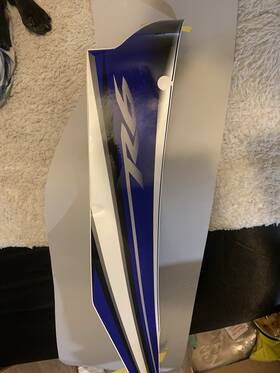 2c0-28391-40-00 Yamaha 2007 Yzf R6 Left Fairing Decal Graphic Authentic Rare