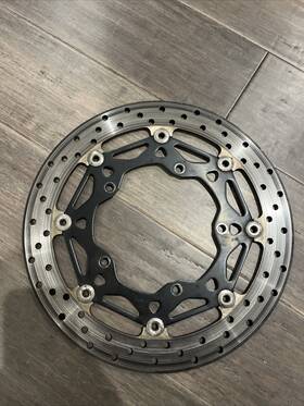 2cr-2581t-00 Yamaha 2017 - 2020 Yzf R6 Front Brake Rotor Left Or Right Disc Straight Stock