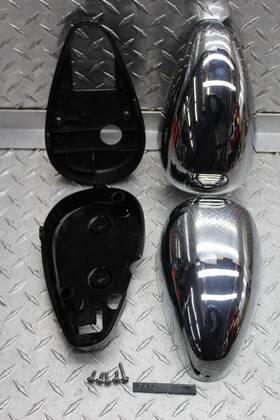2gv-21731-00-93 Yamaha 1987 Virago 535 Xv535 Left/right Airbox Covers Tops And Bottoms