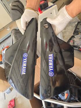 4k0-21711-00 Yamaha 1982 Xj650 650 R Seca Oem Left And Right Side Cover Panels