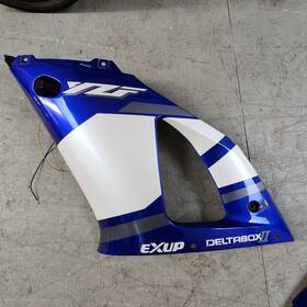 4xv-y283u-60-p2 Yamaha 2000 2001 Yzf R1 Oem Left Mid Upper Side Fairing Cowl Plastic