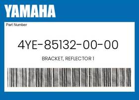 4ye-85132-00-00 Yamaha Genuine Bracket Reflector 1 -