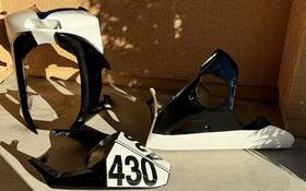 5sl-w283g-41-p1 Yamaha Yzf-r6 03-05 06-09 R6s Fiberglass Racing Fairing Kit Track Body Painted