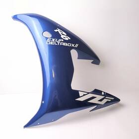 5sl-y283u-80-0x Yamaha 2003-2009 Yzf R6 R6s Left Upper Mid Side Fairing Cowl Plastic Oem