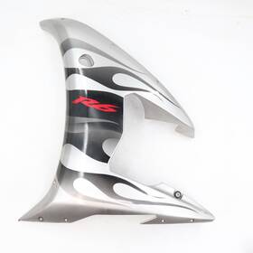 5sl-y283u-a0-p2 Yamaha 03-09 2003 2009 Yzf R6 R6s Left Mid Side Fairing Cowl Upper Plastic C35