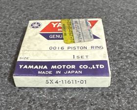 5x4-11611-01 Yamaha New Oem Piston Ring Set