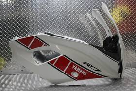 7813457 Yamaha 2022 Yzf-r7 Left/right Side Fairings With Upper Nose Fairing