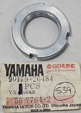 90179-26484 Yamaha Nos 1985-1987 Yfm 80 Badger Special Shaped Nut New Yfm80 Oem