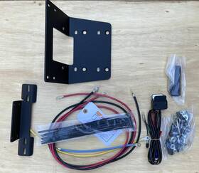 Aba-17s69-40-08 Yamaha Nos Warn Winch Mounting Kit 2005-2008 Atv Grizzly 400 450