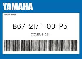 B67-21711-00-p5 Yamaha Genuine Cover Side 1 -