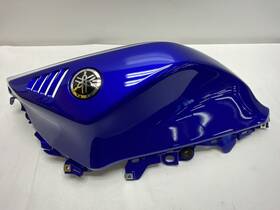 Beb-24129-00-p0 Yamaha Yzf-r7 2022-2024 Fuel Tank Cover Blue Left Hand Oem