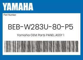 Beb-w283u-80-p5 Yamaha Genuine Panel Assy 1 -