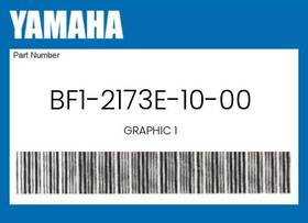 Bf1-2173e-10-00 Yamaha Genuine Graphic 1 -