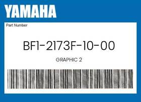 Bf1-2173f-10-00 Yamaha Genuine Graphic 2 -