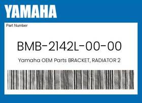 Bmb-2142l-00-00 Yamaha Genuine Bracket Radiator 2 -