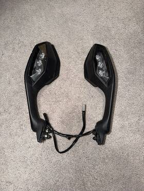 Bn6-26290-10-00 Yamaha 2017-2025 R6 Yzfr6 Oem Front Mirrors Rear View Mirror Set Signals