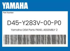 D45-y283v-00-p0 Yamaha Genuine Panel Assembly 2 -