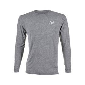 Wtc-20ldf-gy-lg Yamaha Marine Oem Long Sleeve Large White Wave Gray Dryfit T-shirt