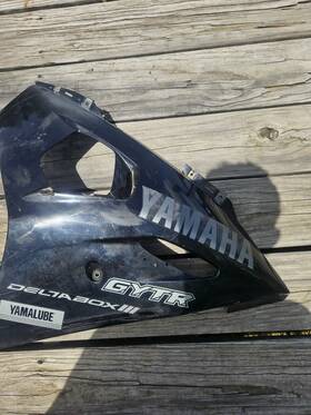 5sl-y2808-f0-p4 Yamaha Oem Front Right Lower Fairing Yzf-r6 03-05 R6s 06-09