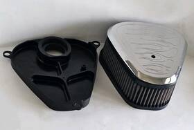 Spd-4wm09-48-00 Yamaha Road Star Billet Speedster Cover Competition Tall Air Filter Backplate