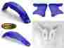 98yzwblue Yz400 Ufo Yamaha Plastic Kit For Yz 400 1998-1999