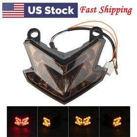 Ztg 550722588602 Led Rear Turn Signal Integrated Taillight For Kawasaki Z800 Z125 Zx-6r Ninja Us