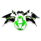 Zxfsh-zx6r13nw-gb Zaixu Abs Injection Mold Bodywork Fairing Kit For Kawasaki Green