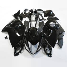 S1308-gbk Zxmoto Fairing Kit For 2008-2020 Suzuki Hayabusa Gsx1300r Glossy Black Injection Body