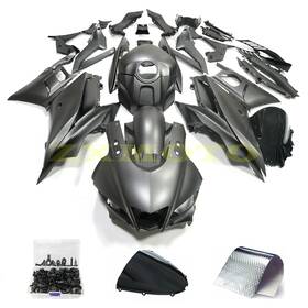 Y0222pwg-tsf Zxmoto Matte Carbon Fiber Fairing Kit For Yamaha Yzf R3 2022-2024 / R25 2023-2024 Black