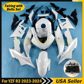 Y0222unp Zxmoto Injection Fairing Kit Bolts For Yamaha Yzf R3 2023-2024 / R25 2023-24 Unpainted