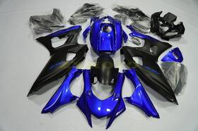 Y0722pwg Zxmoto For Yamaha Yzf-r7 2022-2025 Black Glossy Blue Fairing Kit Abs Injection R7 Frame