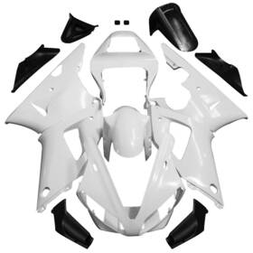 Y1001unp Zxmoto Unpainted Abs Injection Fairings Kit Bodywork For Yamaha Yzf R1 2000-2001