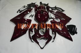 2024123 Zxmt Red Forged Carbon Fiber Fairing Tank Cover For Suzuki Gsxr1000 2005-2006 Kit