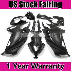 2nb-k0313-mbk Zxmt Fairing Kit Bodywork For Kawasaki Ninja 300 2013 2014 2015 2016 2017 Matte Black