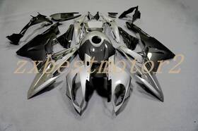 B1015 Zxmt Fairing Kit For Bmw S1000rr 2015 -2018 Carbon Fiber&silver Gray Painted Bodywork