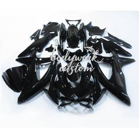 Bc-s0608-gbk Zxmt For Suzuki Gsxr 600/750 2008 2009 2010 Injection Molded Black Abs Kit Fairing