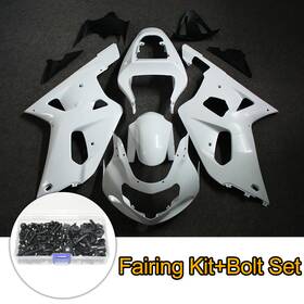 Bf-s0601 Zxmt K1 Unpainted Abs Fairing Kit For Suzuki Gsxr600 Gsxr750 2001-2003 Body Bolt Set