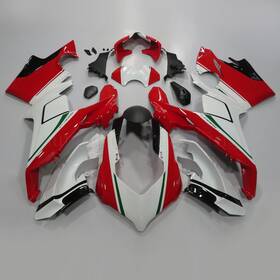 D1017pwg-001 Zxmt Fairing Kit For Ducati Panigale V4 V4s 2018 2019 2020 Red White Painted Bodywork