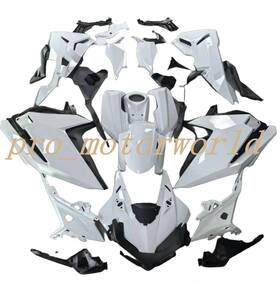 H0224unp Zxmt Unpainted White Fairing Kit For Honda Cbr 250rr 2023-2024 Injection Bodywork Set