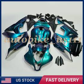 H0607pwg-tsb-805 Zxmt Fairing Kit For Honda Cbr600rr 2007-2008 Chameleon Blue Green Abs Bodywork Set