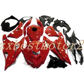 Zx4rr Zxmt K0423 Red Carbon Fiber Fairing Kit With Tank For Kawasaki Ninja Zx4r 2023-25 Zx-25r
