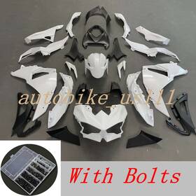 K0524 Zxmt Fairing Kit With Bolts For Kawasaki Ninja 500 2024-25 Unpainted Injection Bodywork