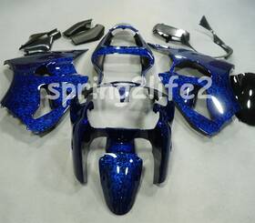 K0600 Zxmt Blue Forged Carbon Fiber Fairing Bolt For Kawasaki Ninja Zx6r 00-02/zzr600 05-08