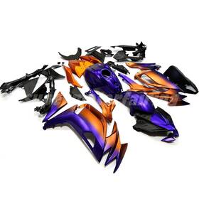K0622 Zxmt For Kawasaki Ninja 650 2020-2025 Purple Gradient Orange Fairings Kit Tank Cover