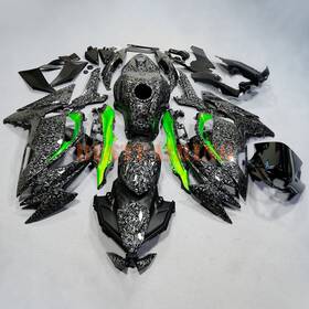K0622pwg-tsf Zxmt Green Forged Carbon Fiber Fairing Kit Tank Bolt For Kawasaki Ninja 650 2020-2025