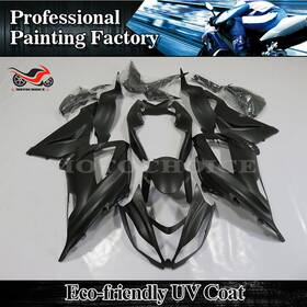 Mc-k0613-mbk Zxmt Matte Black Abs Bodywork Set Fairing Kit Fit For Kawasaki Ninja Zx6r 2013-2018