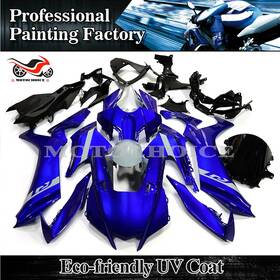 Mc-y1021pwg Zxmt Glossy Blue Painted Abs Bodywork Fairing Kit For Yamaha Yzf R1 R1m 2020-2024 Us