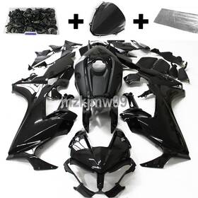 Mk-h1017-gbk Zxmt Glossy Black Fairing Kit With Bolts For 2017 To 2025 Honda Cbr 1000 Rr Cbr1000rr