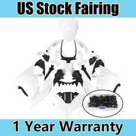 Mk-k0617unp Zxmt Unpainted White Fairing Kit With Bolts For Kawasaki Ninja 650 Ex650 2017-2019